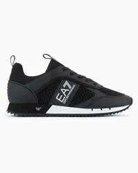 EA7 OFFICIAL STORE Sneakers Black & White Nero