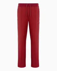 EA7 OFFICIAL STORE Pantaloni Jogger Tennis Club In Misto Cotone Bordeaux