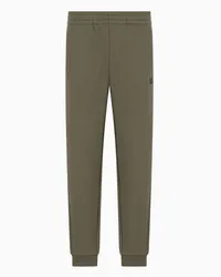 EA7 OFFICIAL STORE Pantaloni Jogger Core Identity In Misto Cotone Militare