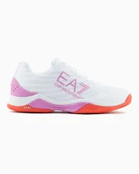 EA7 OFFICIAL STORE Sneakers Tennis Tech Clay Rosa