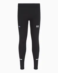 EA7 OFFICIAL STORE Leggings Dynamic Athlete In Tessuto Tecnico Furor7 Nero