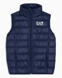 EA7 OFFICIAL STORE Gilet Imbottito Packable Core Identity Boy Blu