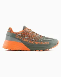 EA7 OFFICIAL STORE Sneakers Crusher Distance Trail Arancione