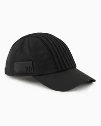 EA7 OFFICIAL STORE Cappello Baseball 7.0 In Cotone Nero