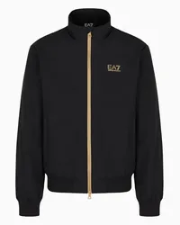 EA7 OFFICIAL STORE Bomber Core Identity In Tessuto Tecnico Nero