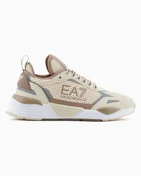 EA7 OFFICIAL STORE Sneakers Ace Runner Mesh Beige