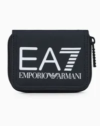 EA7 OFFICIAL STORE Portafoglio Con Maxi Logo Nero