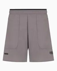 EA7 OFFICIAL STORE Shorts Dynamic Athlete In Tessuto Tecnico Ventus7 Grigio