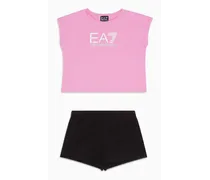 OFFICIAL STORE Set T-shirt E Shorts Shiny Girl In Cotone