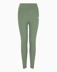 EA7 OFFICIAL STORE Leggings Dynamic Athlete In Tessuto Tecnico Vigor7 Verde