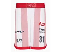OFFICIAL STORE Olimpia Milano Shorts Replica Campionato 23/24