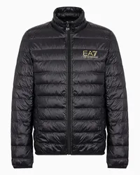 EA7 OFFICIAL STORE Piumino Packable Core Identity Nero