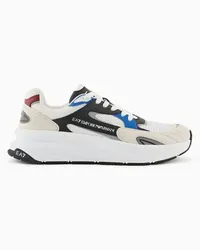 EA7 OFFICIAL STORE Sneakers Crusher Sonic Mix Bianco