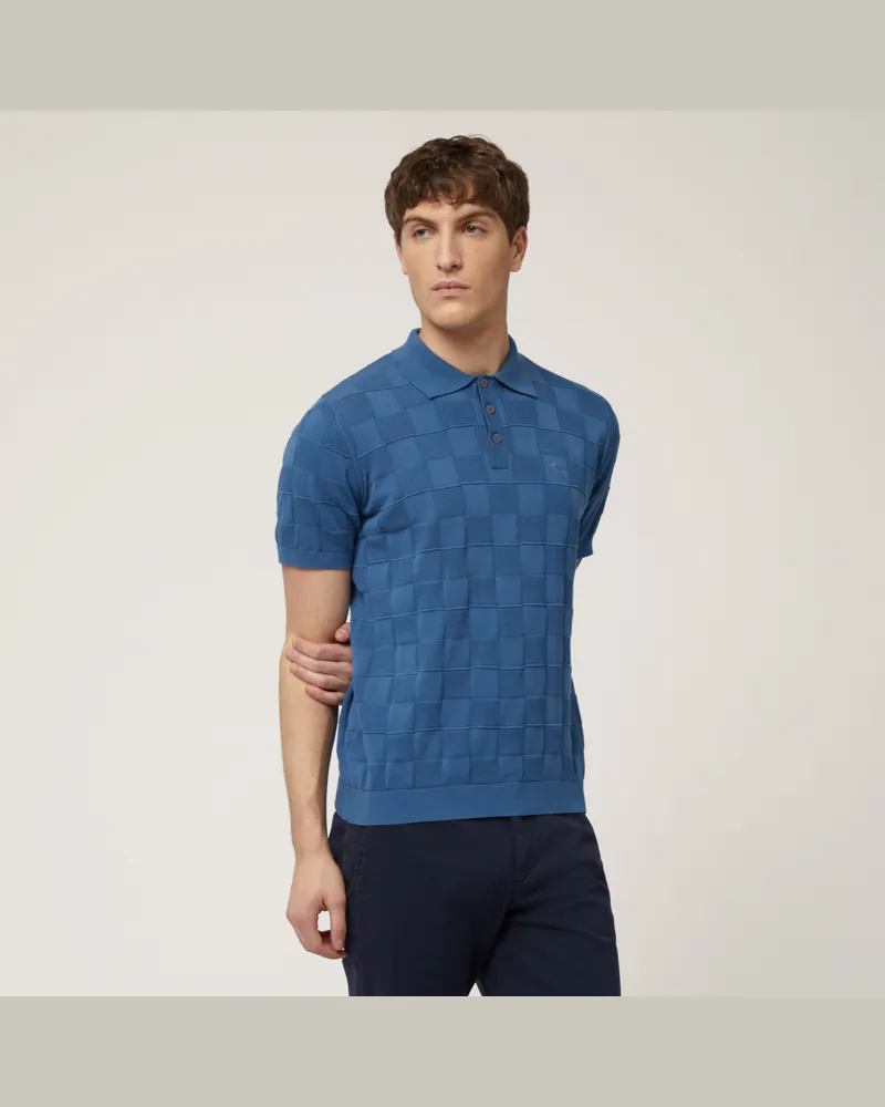 Harmont & Blaine Polo In Crêpe Di Cotone Lavanda