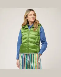 Harmont & Blaine Gilet Imbottito Con Cappuccio Verde