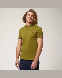 Harmont & Blaine Polo Con Contrasti Verde