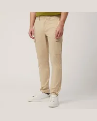 Harmont & Blaine Pantaloni Cargo Cotone Stretch Beige