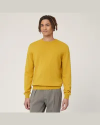 Harmont & Blaine Pullover Girocollo In Cashmere Giallo