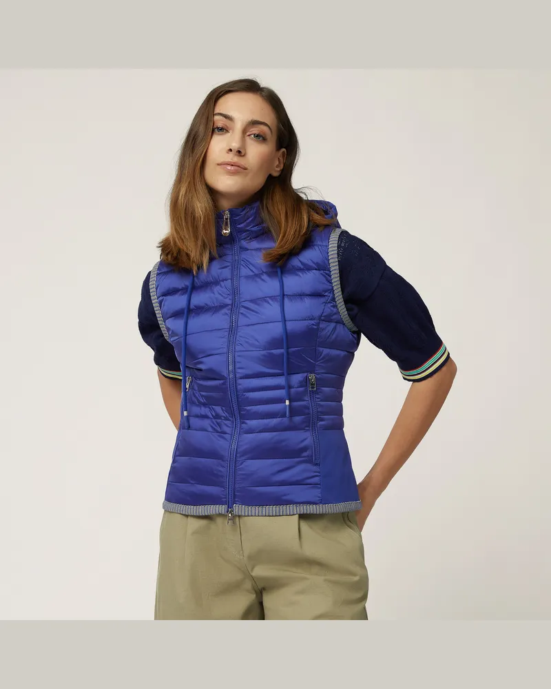 Harmont & Blaine Smanicato Bordi A Contrasto Bluette