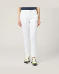 Harmont & Blaine Pantaloni Chino In Raso Bianco