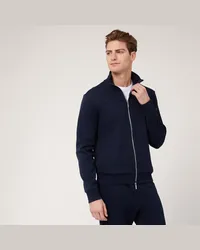 Harmont & Blaine Felpa Full Zip In Misto Cotone Light