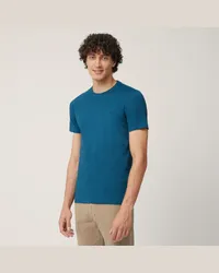 Harmont & Blaine T-Shirt Narrow Con Bassotto Blu