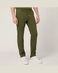 Harmont & Blaine Pantaloni Chino Narrow Fit Verde