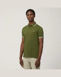 Harmont & Blaine Polo Narrow Fit Con Logo Verde