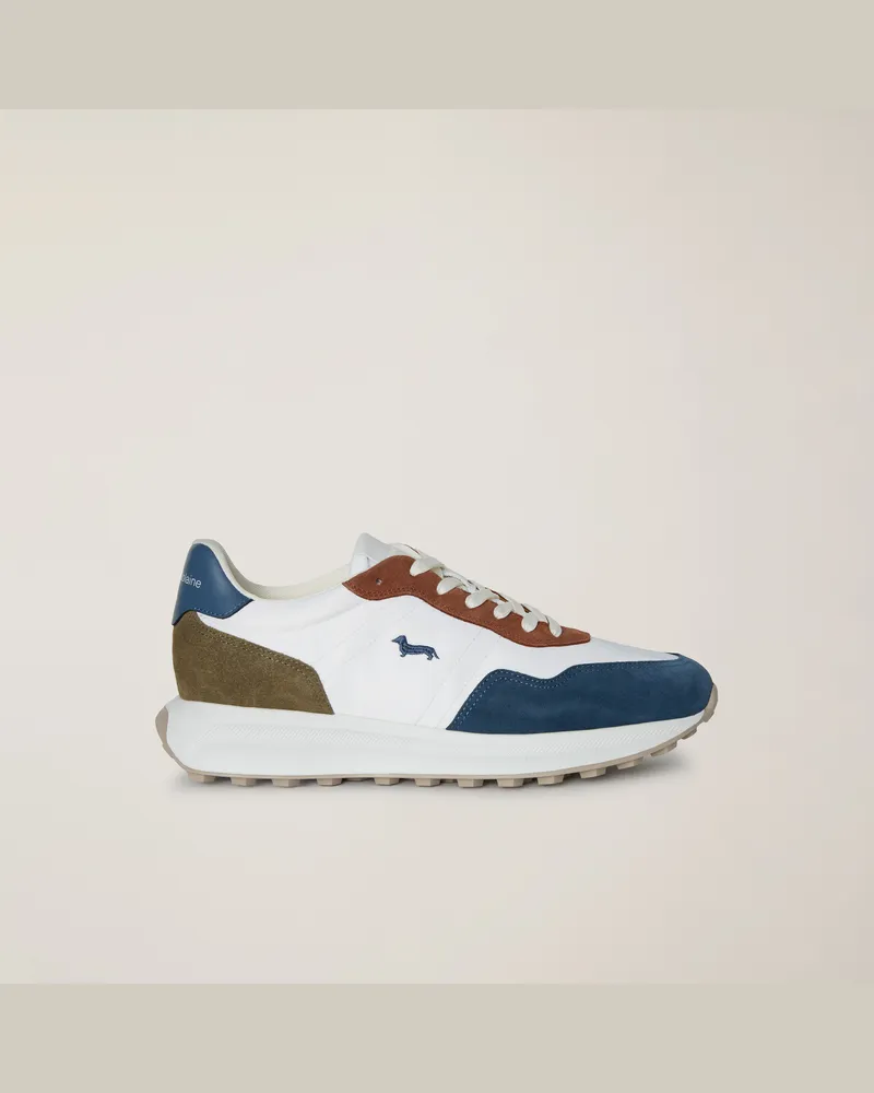 Harmont & Blaine Sneaker con suola bicolor Avio