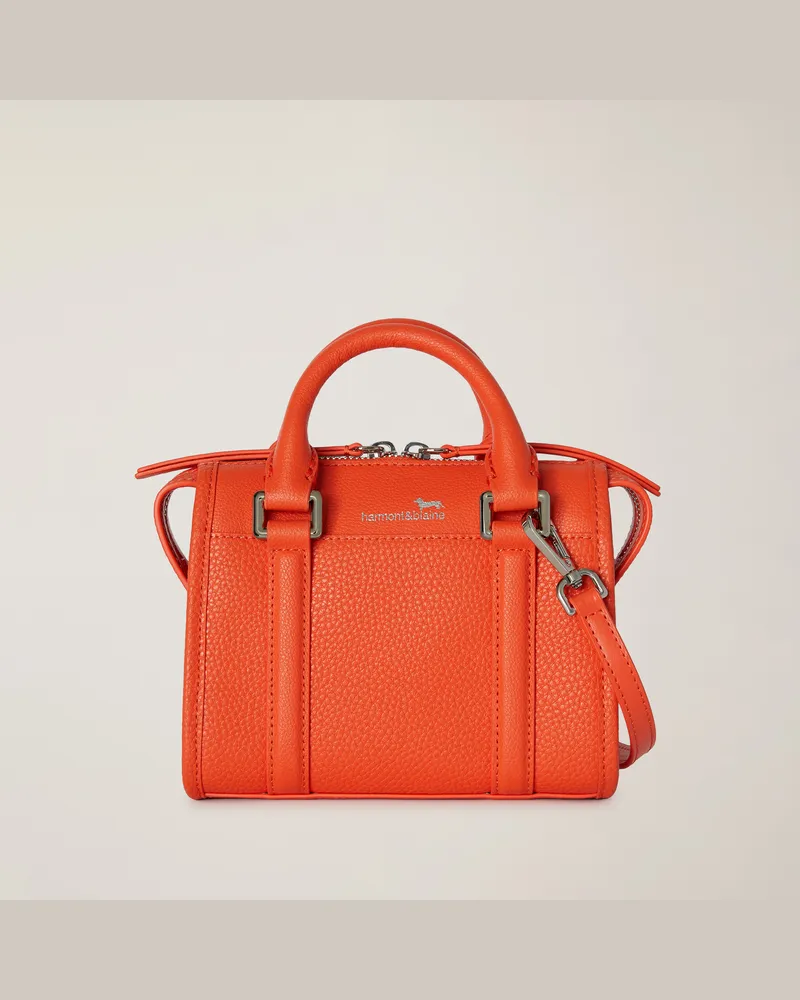 Harmont & Blaine Miniborsa In Pelle Passeggiata Arancio