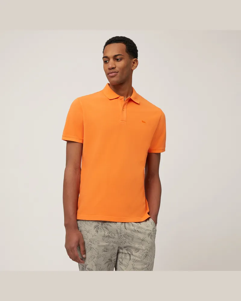 Harmont & Blaine Polo Regular In Cotone Arancione