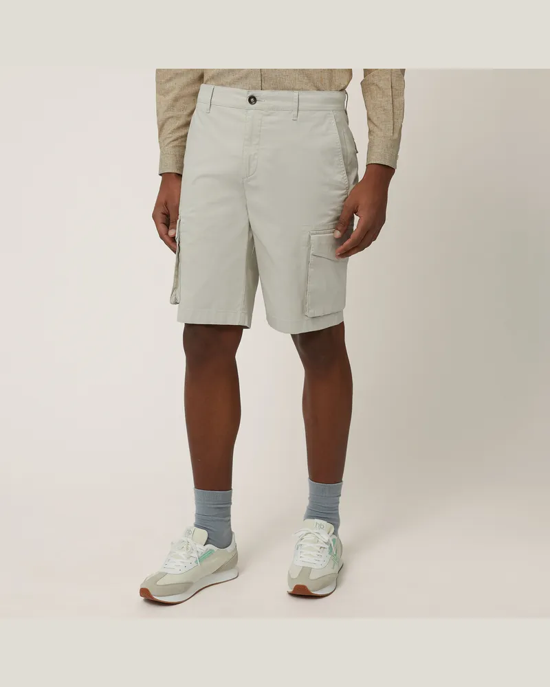 Harmont & Blaine Bermuda Cargo Cotone Stretch Sabbia