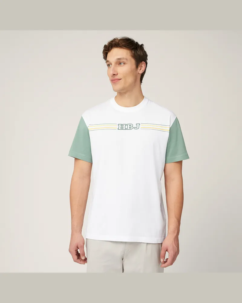 Harmont & Blaine T-Shirt Con Contrasti Nero