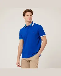 Harmont & Blaine Polo Con Dettagli Rigati Ortensia