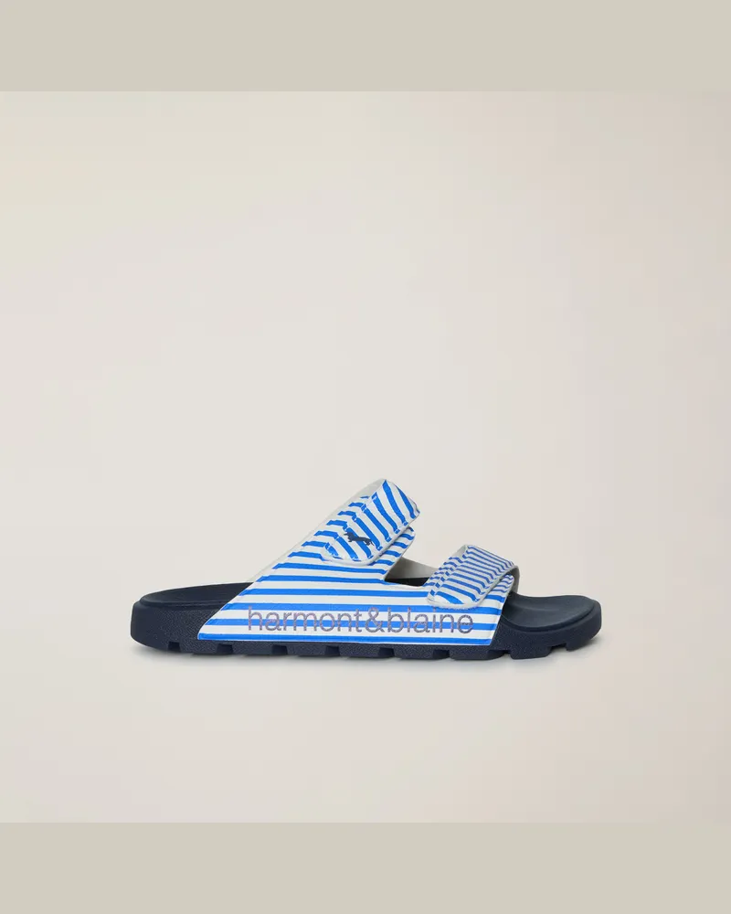 Harmont & Blaine Sandalo A Doppia Fascia Bianco