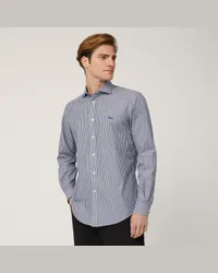 Harmont & Blaine Camicia Narrow A Righe Blu