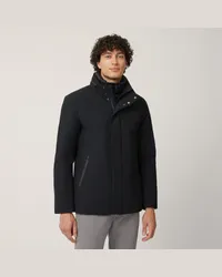 Harmont & Blaine Field Jacket Interno In Nylon Nero