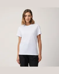 Harmont & Blaine T-Shirt Con Ricamo Bassotto Bianco