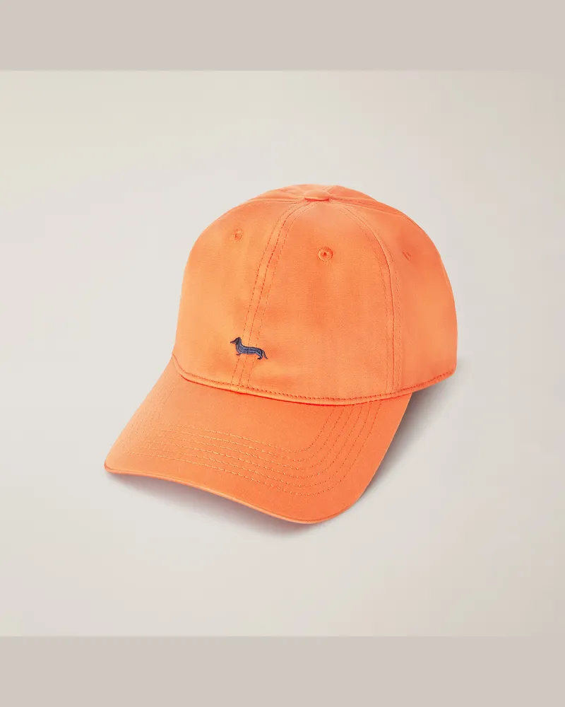 Harmont & Blaine Cappello Baseball Con Bassotto Arancione