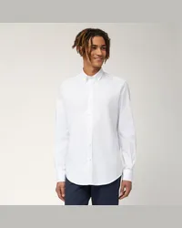 Harmont & Blaine Camicia In Cotone Tinta Unita Bianco