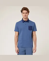 Harmont & Blaine Polo Con Taschino Blu