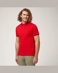 Harmont & Blaine Polo Con Contrasti Rosso