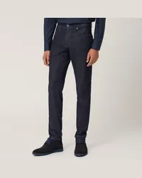 Harmont & Blaine Pantaloni Slim In Denim Blu