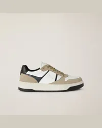 Harmont & Blaine Sneaker Inserti In Camoscio Beige