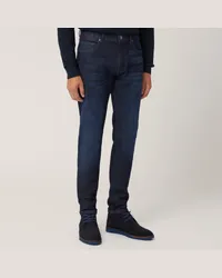 Harmont & Blaine Pantaloni In Denim Stretch Blu