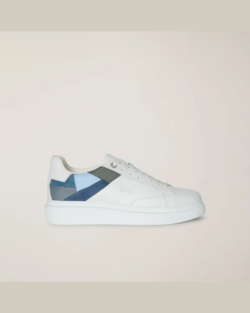 Harmont & Blaine Sneaker Con Inserti Patchwork Bianco