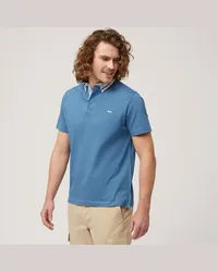 Harmont & Blaine Polo Vietri Con Collo A Righe Blu