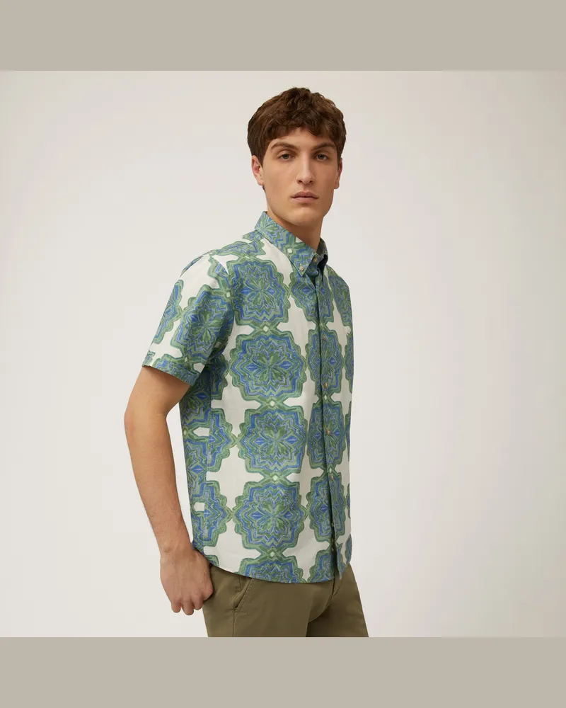 Harmont & Blaine Camicia Tropical Gitans Beige