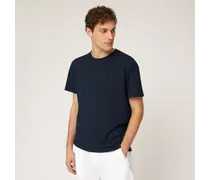 Harmont & Blaine T-Shirt In Cotone Blu