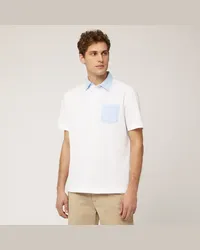 Harmont & Blaine Polo Con Taschino Bianco